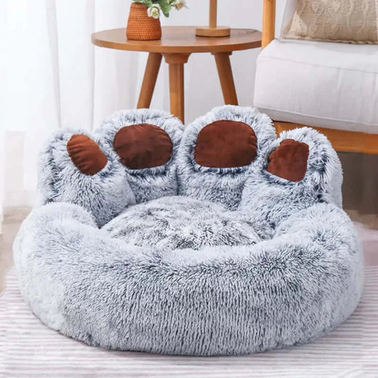 Pet Paw Shaped Bed